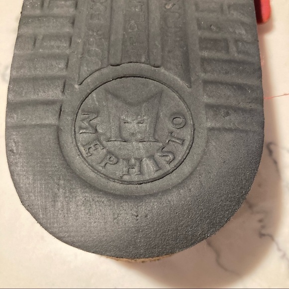 MEPHISTO SZ 40 Helen Leather Toe Wrap  Buckle Comfort Sandals - Picture 8 of 10